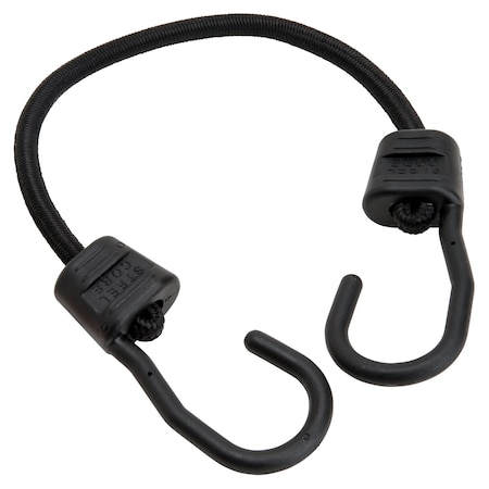 Keeper Keeper Black Bungee Cord 18 in. L X 0.315 in. 1 pk 06068Z